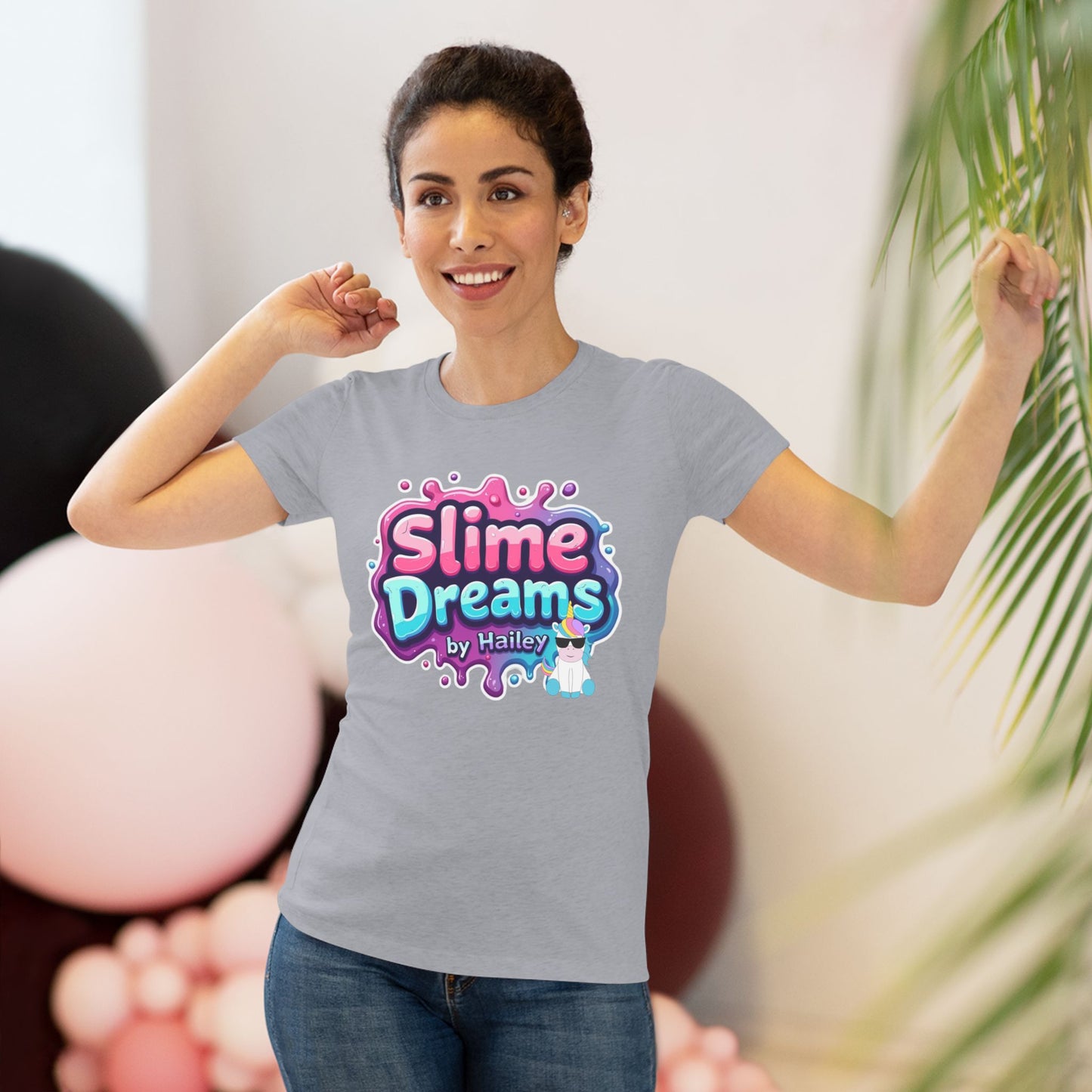 Women's Tee - Sleek Slime Dreams Brand Shirt