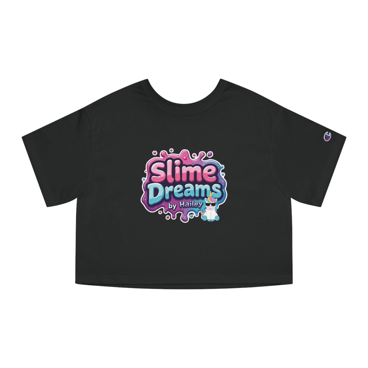 Cropped T-Shirt - Super Chic 100% Cotton Branded Top