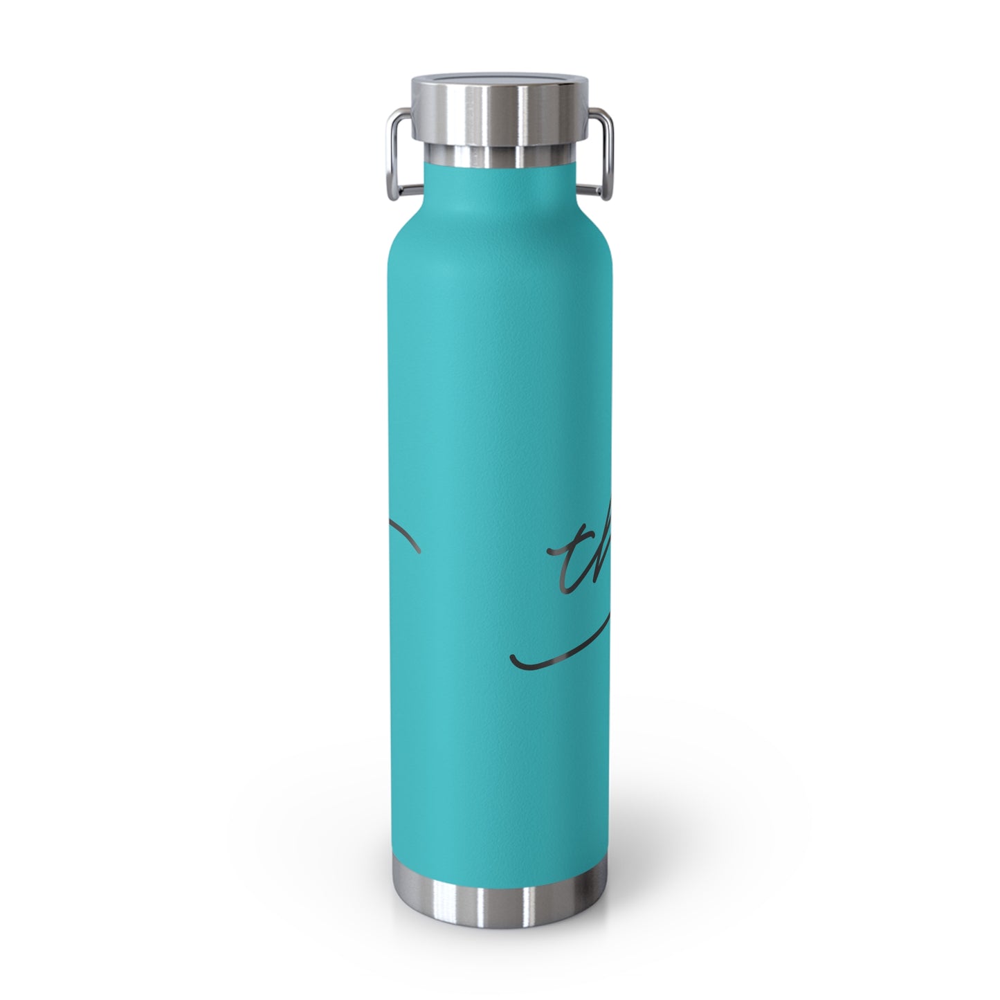 Thank You Copper Insulated Bottle - 22oz Stylish Water Flask