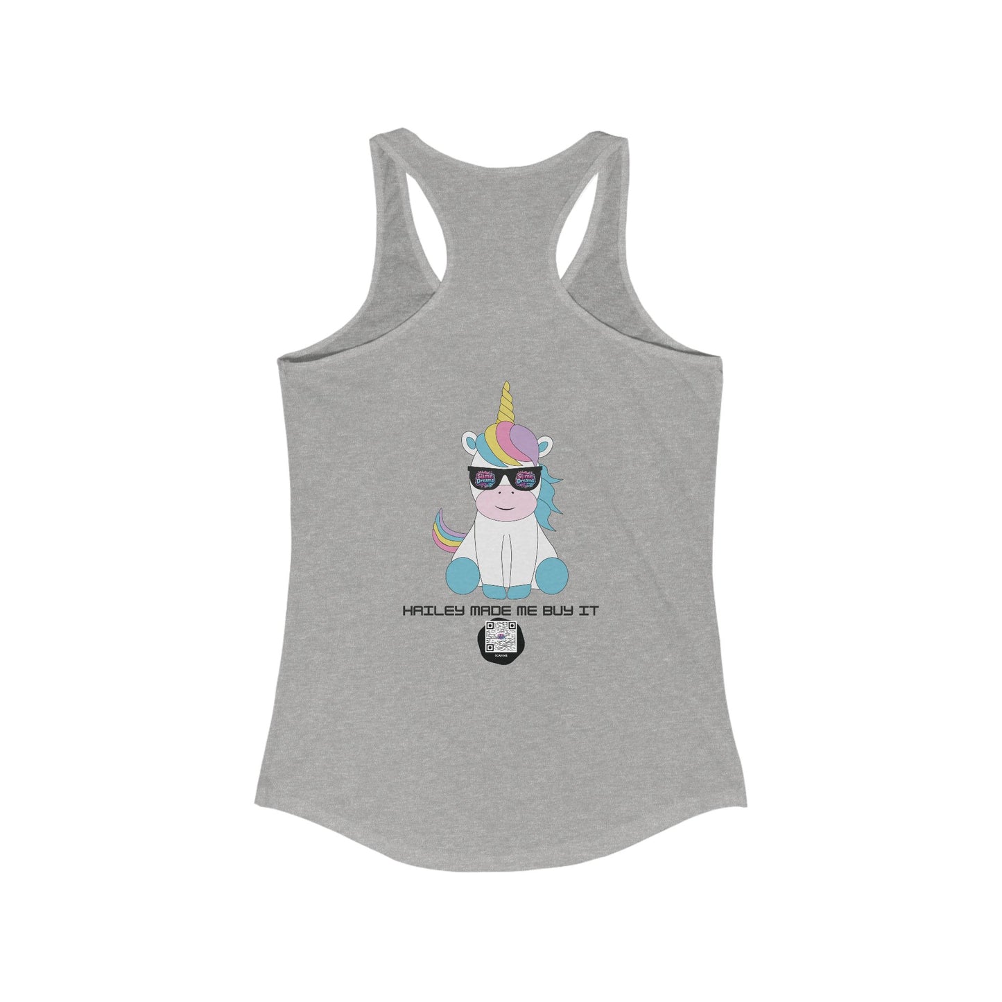 Racerback Tank - Cool and Stylish Slime Dreams by Hailey Women's Ideal Shirt