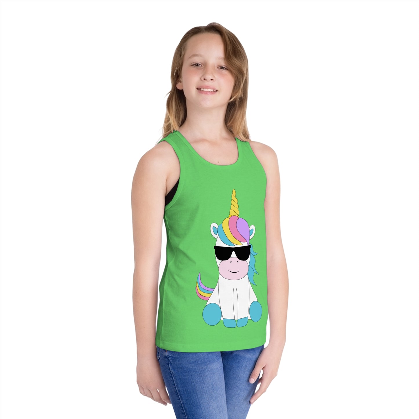 Girl's Unicorn Tank Top - Slime Dreams By Hailey