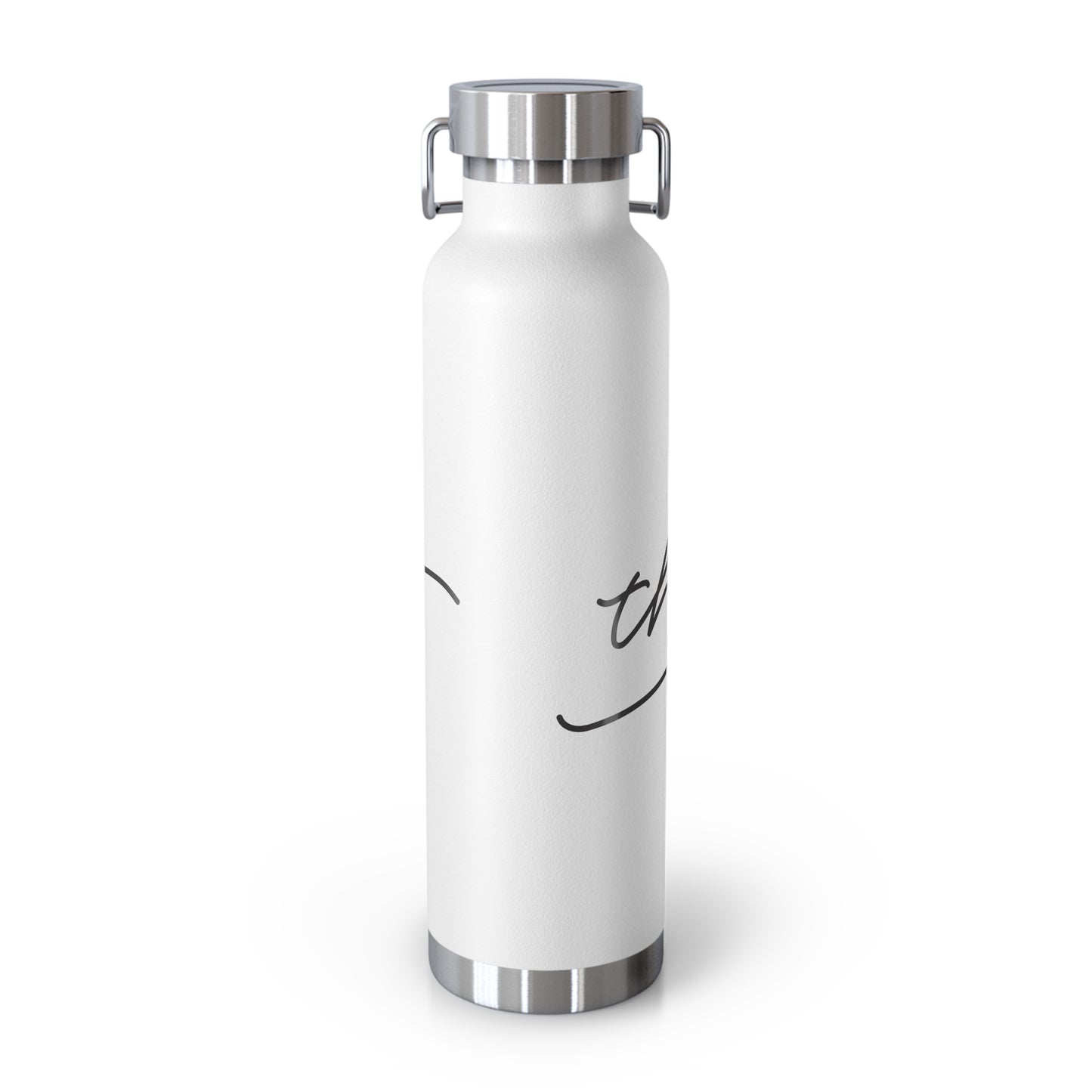 Thank You Copper Insulated Bottle - 22oz Stylish Water Flask