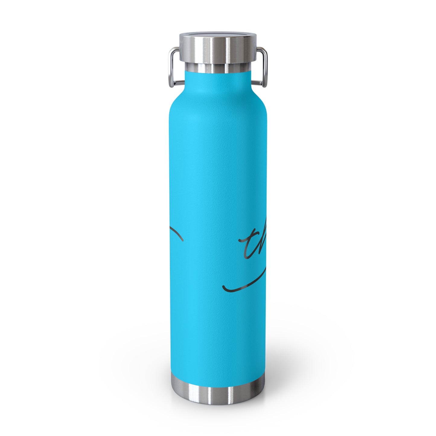 Thank You Copper Insulated Bottle - 22oz Stylish Water Flask