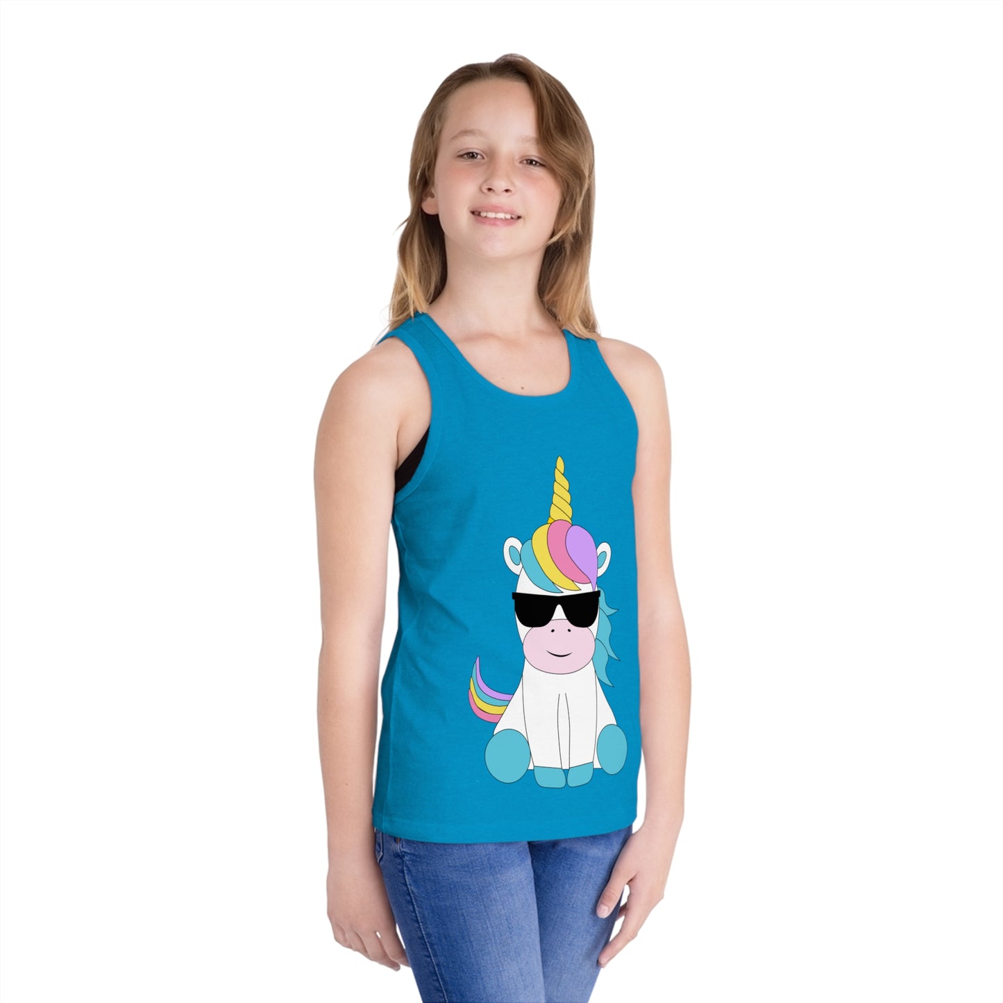 Girl's Unicorn Tank Top - Slime Dreams By Hailey