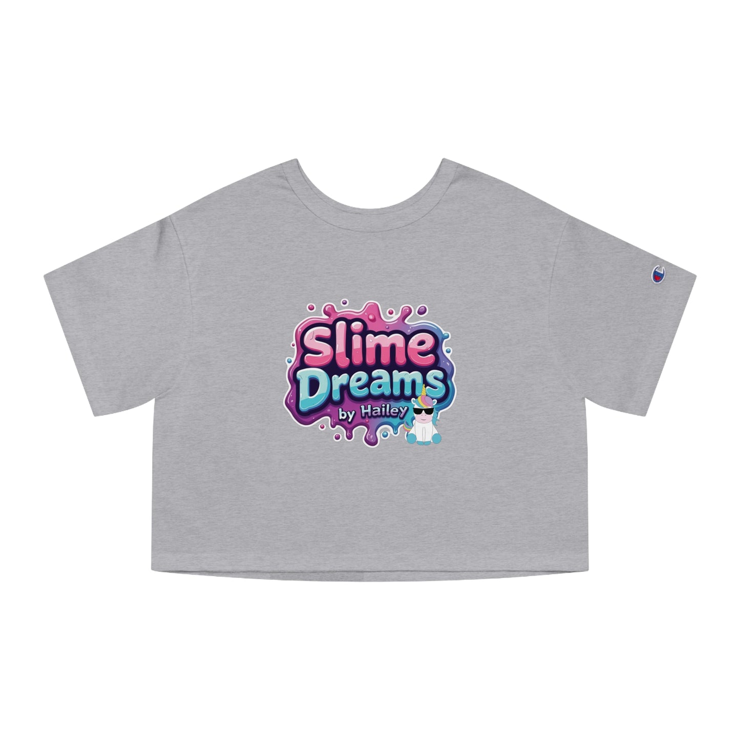Cropped T-Shirt - Super Chic 100% Cotton Branded Top