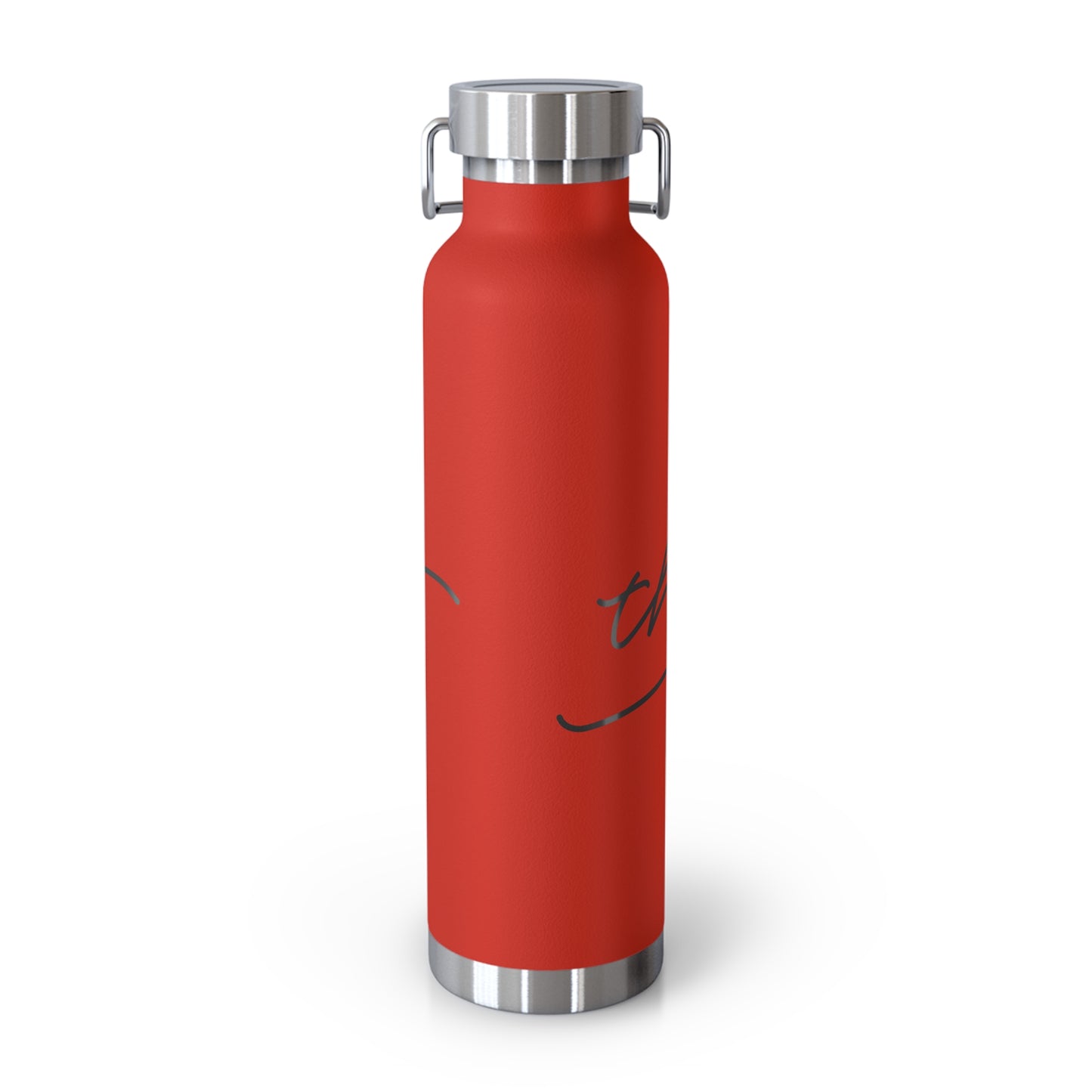 Thank You Copper Insulated Bottle - 22oz Stylish Water Flask