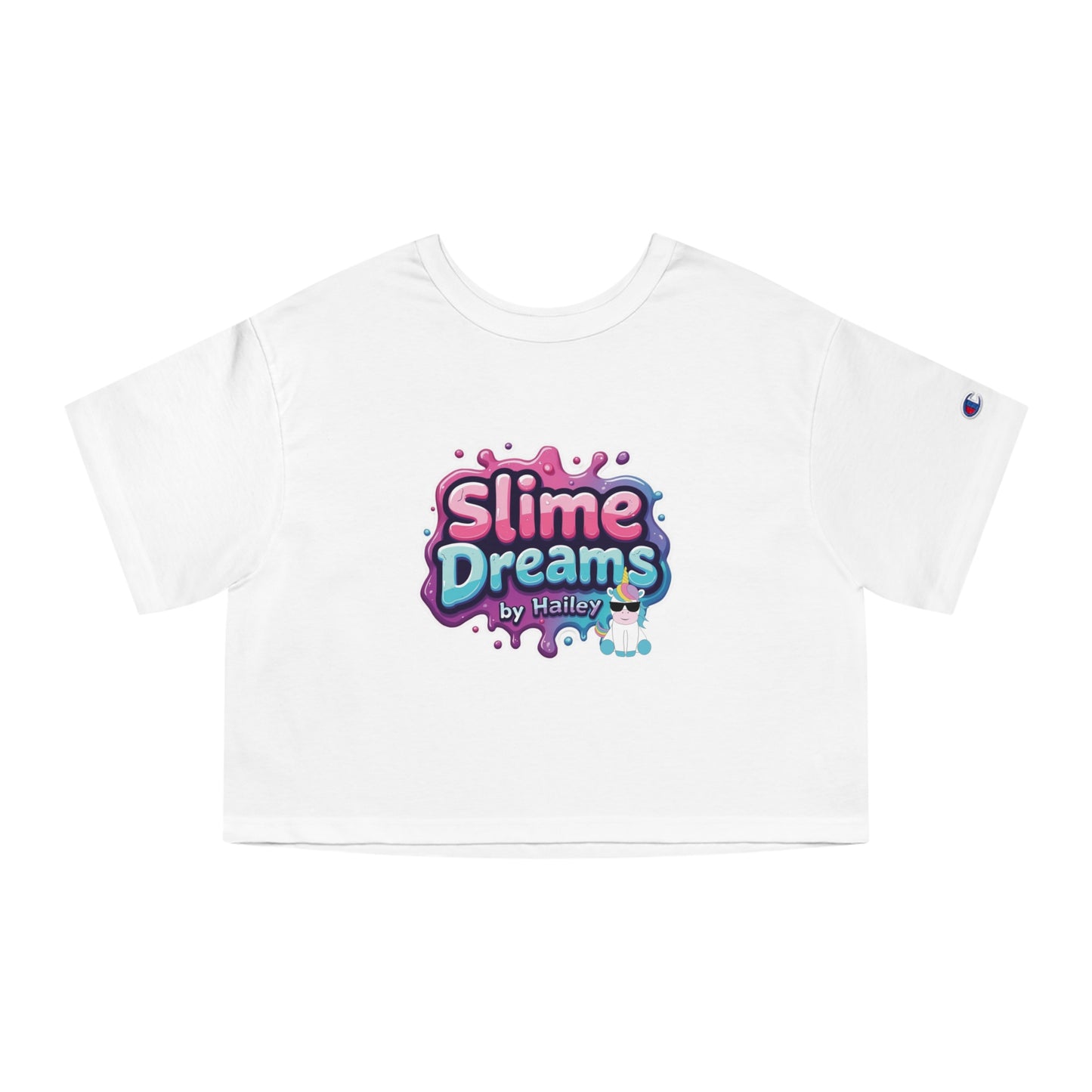 Cropped T-Shirt - Super Chic 100% Cotton Branded Top