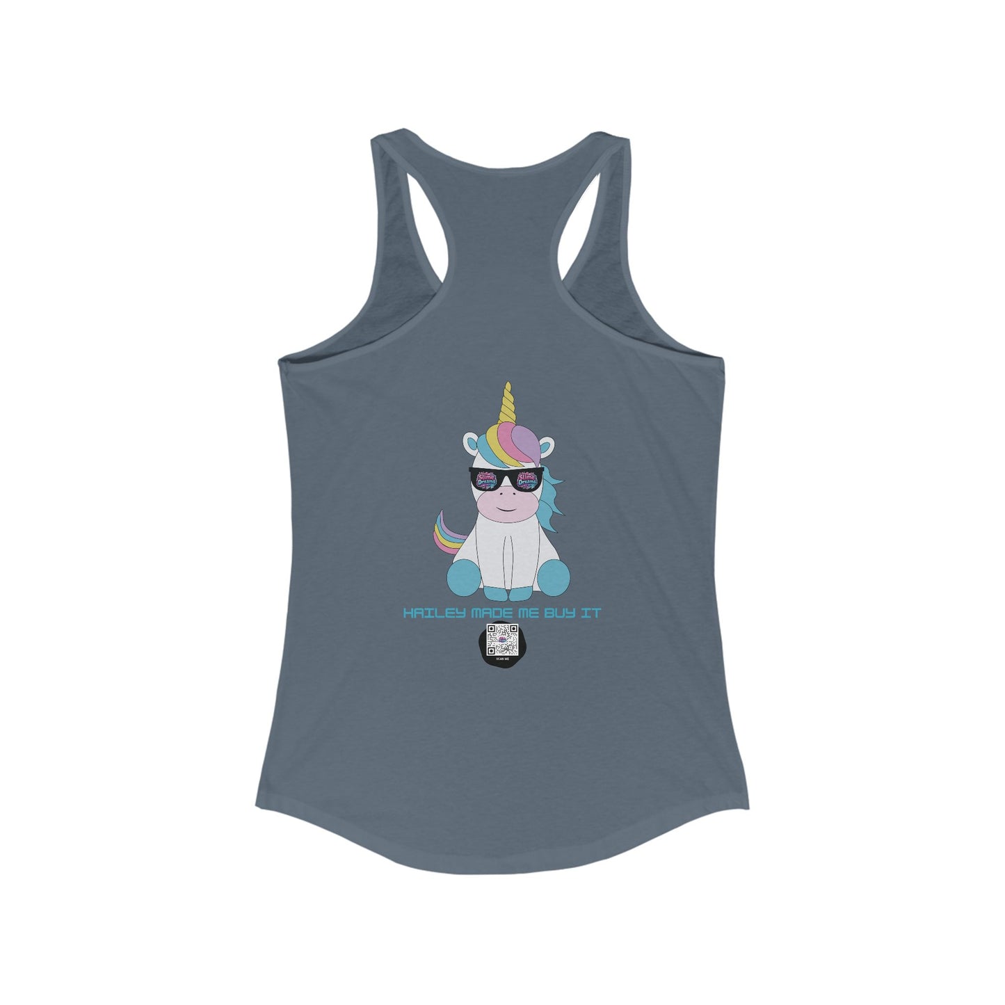 Racerback Tank - Cool and Stylish Slime Dreams by Hailey Women's Ideal Shirt