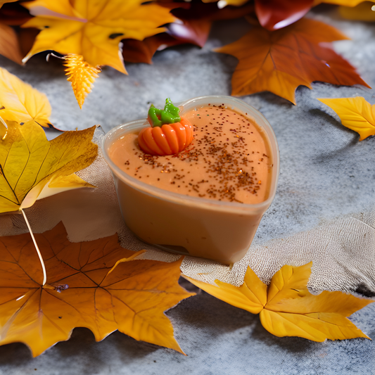 Limited Time Pumpkin Spice Cloud Slime - Slime Dreams By Hailey