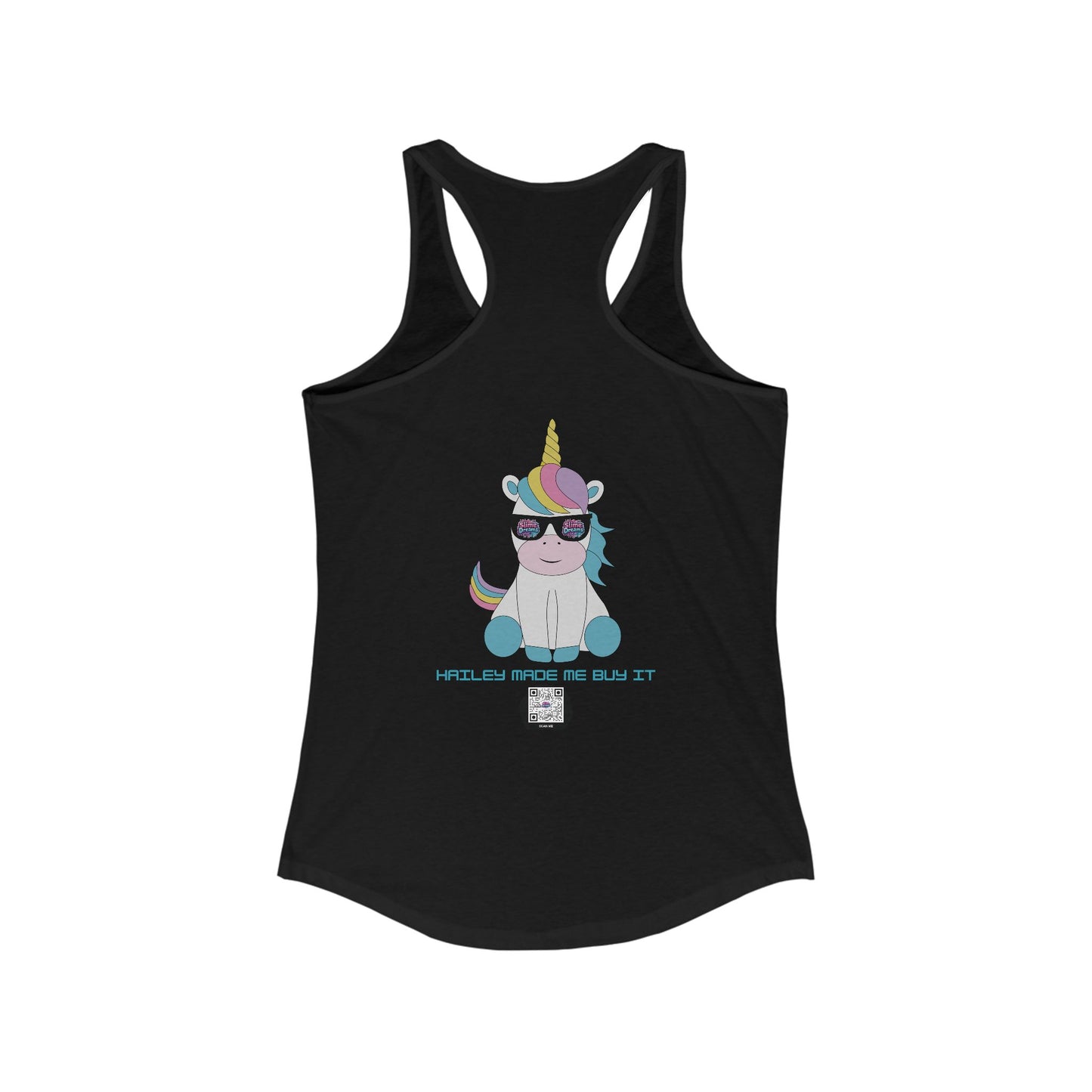 Racerback Tank - Cool and Stylish Slime Dreams by Hailey Women's Ideal Shirt