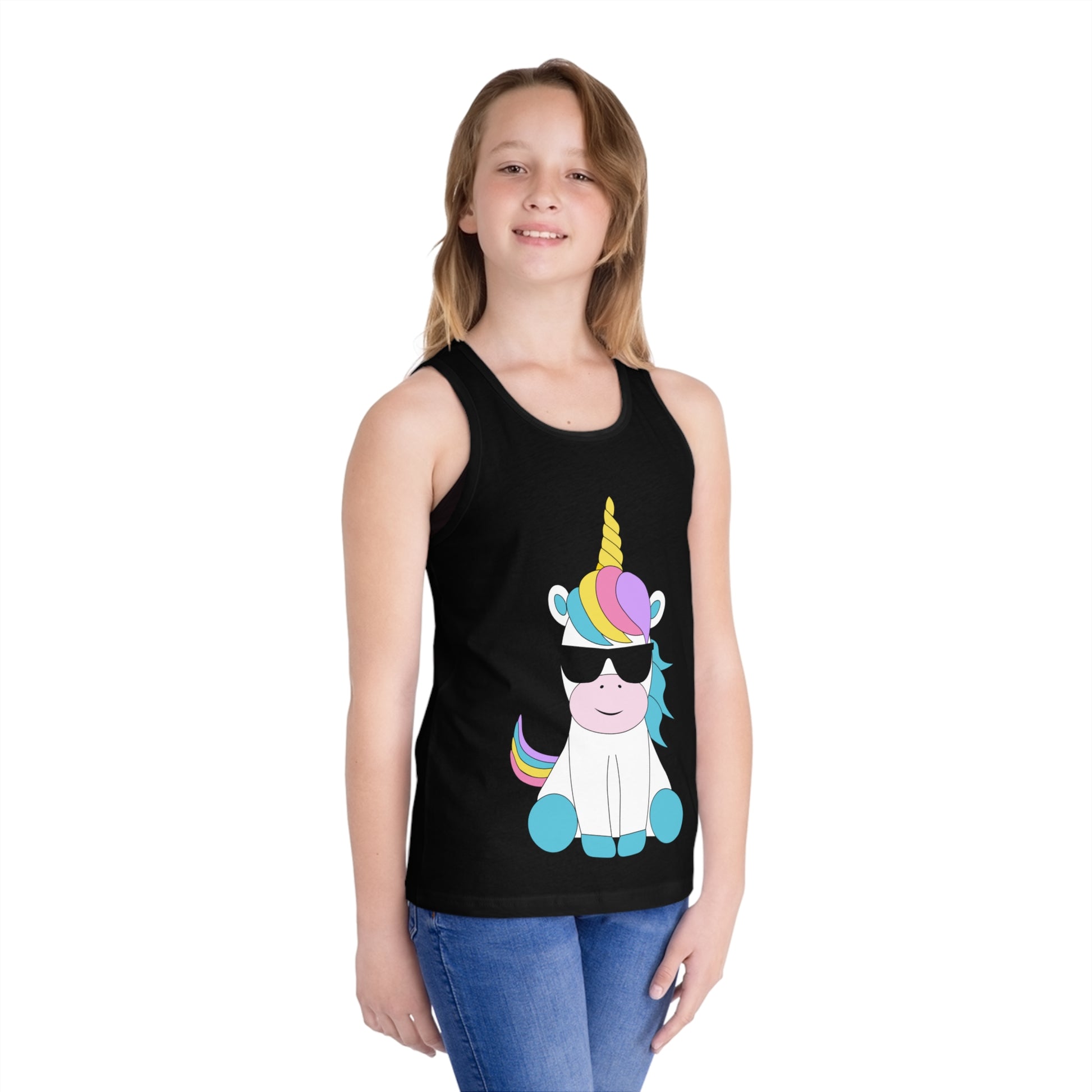 Girl's Unicorn Tank Top - Slime Dreams By Hailey