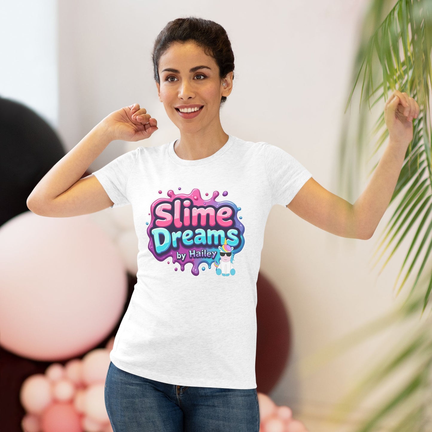 Women's Tee - Sleek Slime Dreams Brand Shirt