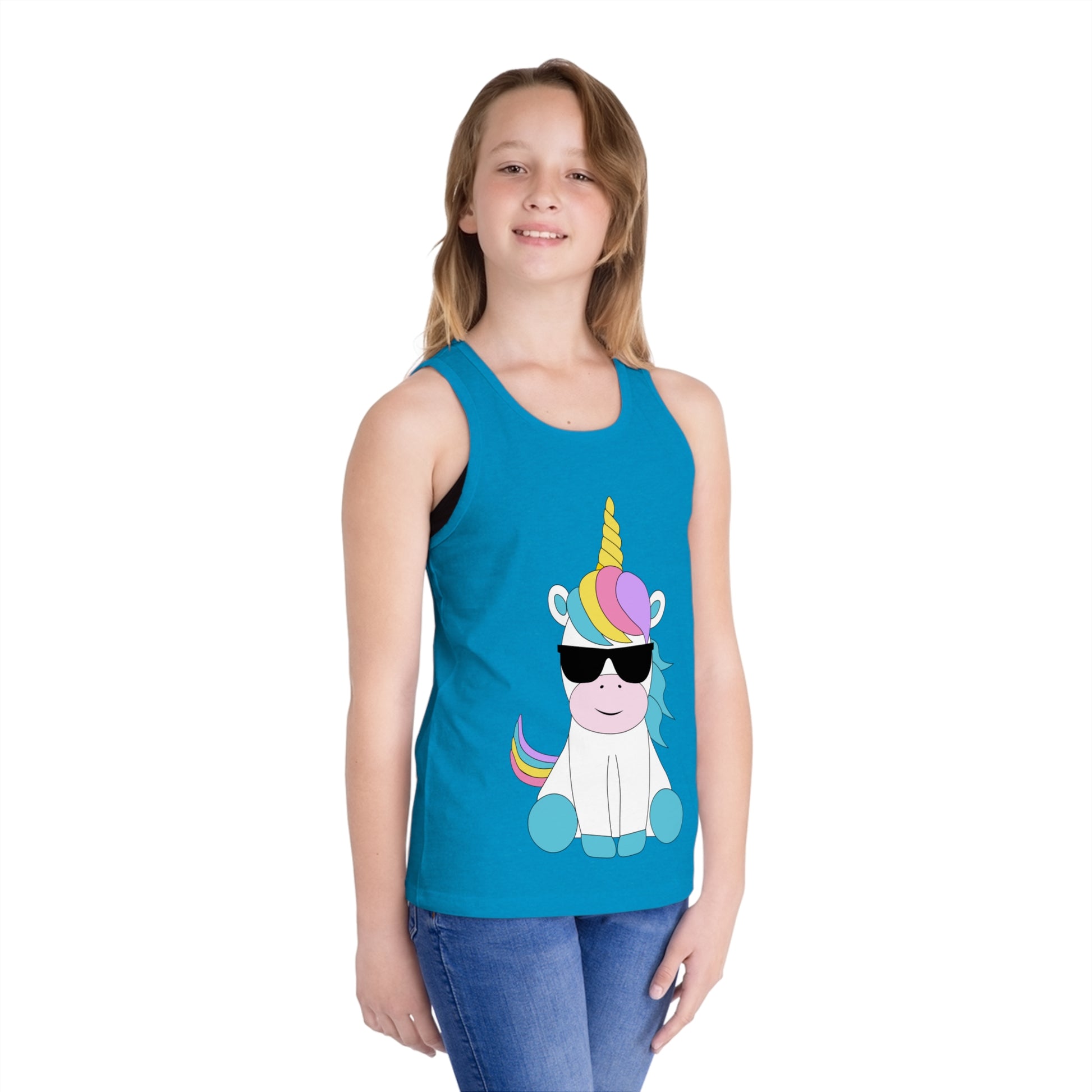 Girl's Unicorn Tank Top - Slime Dreams By Hailey