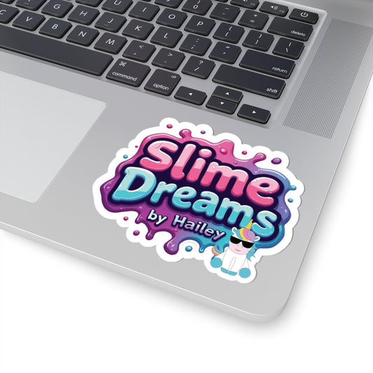 Branded Kiss-Cut Stickers - Unicorn Cute Design