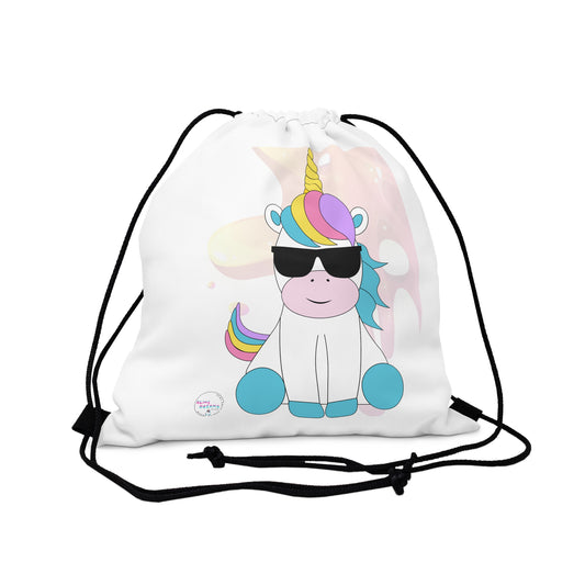 Unicorn Outdoor Drawstring Bag - Slime Dreams By Hailey