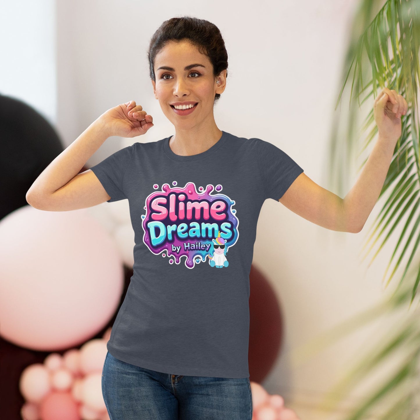 Women's Tee - Sleek Slime Dreams Brand Shirt