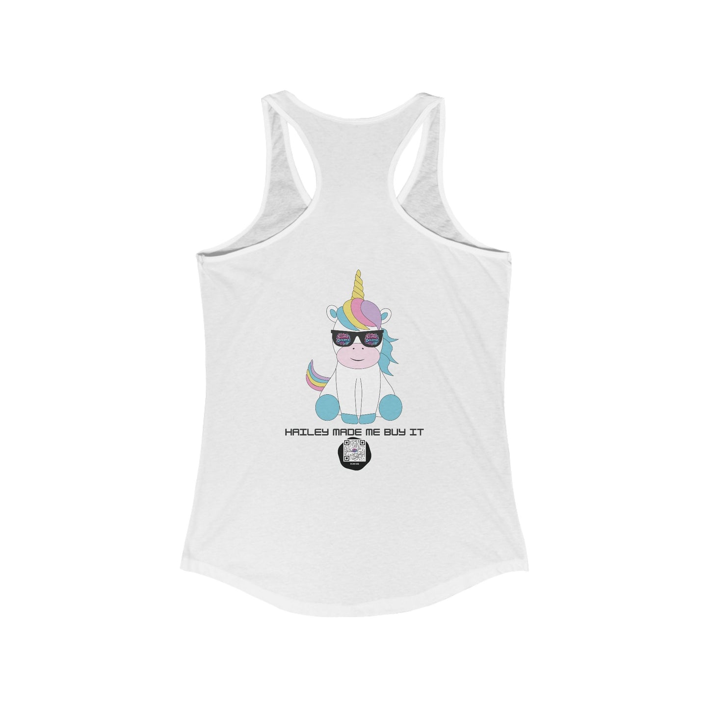 Racerback Tank - Cool and Stylish Slime Dreams by Hailey Women's Ideal Shirt