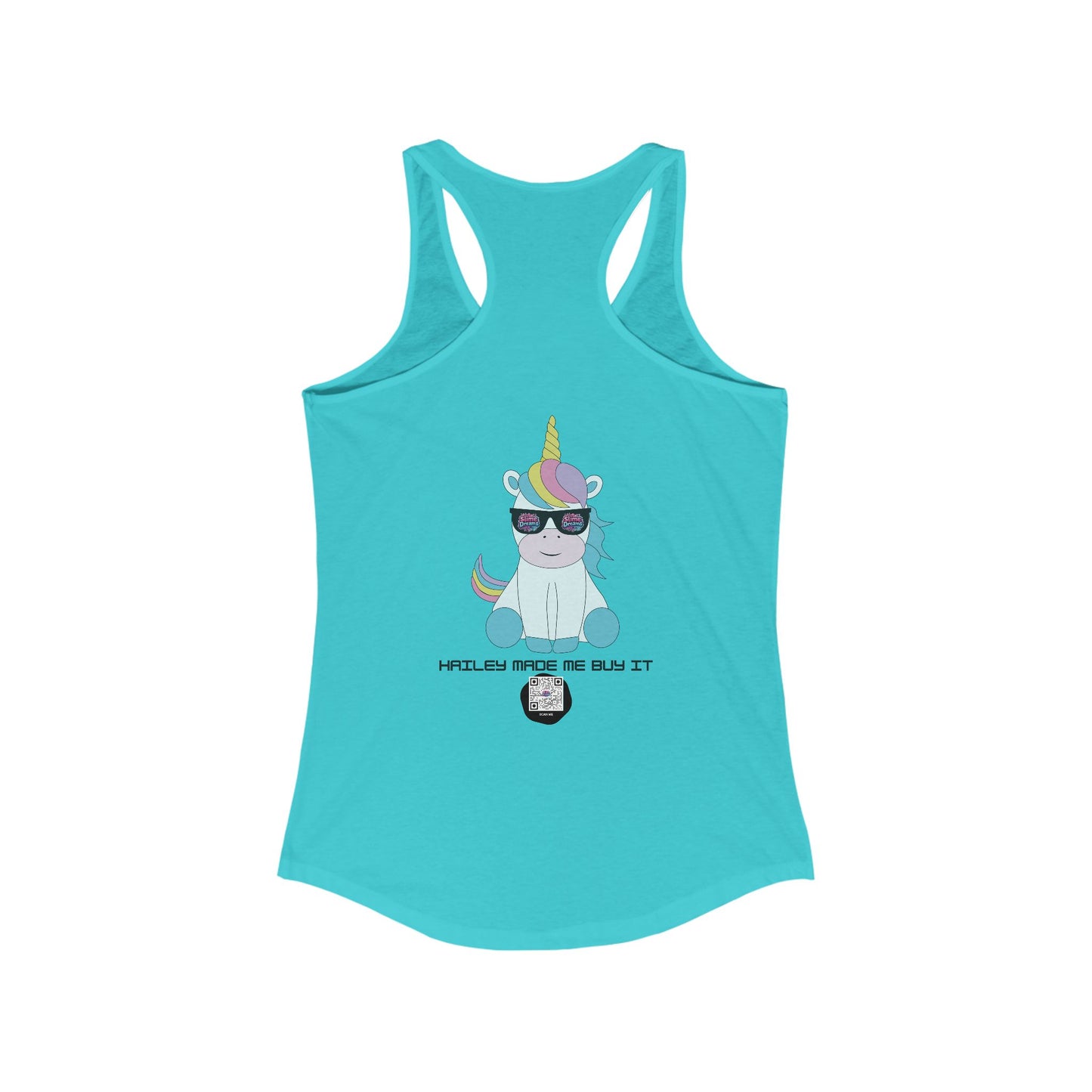 Racerback Tank - Cool and Stylish Slime Dreams by Hailey Women's Ideal Shirt