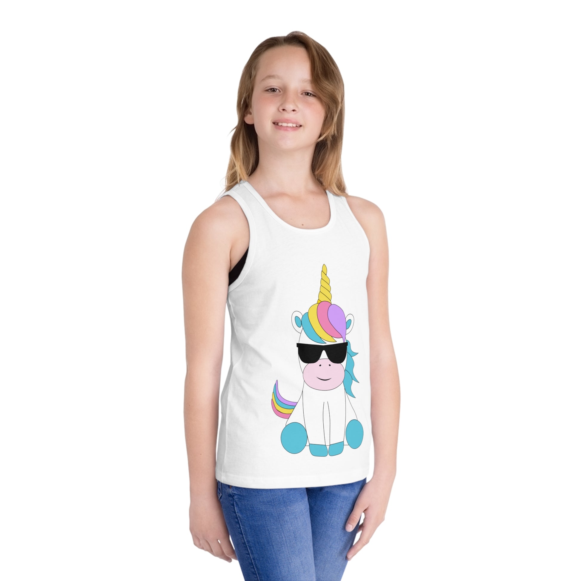 Girl's Unicorn Tank Top - Slime Dreams By Hailey