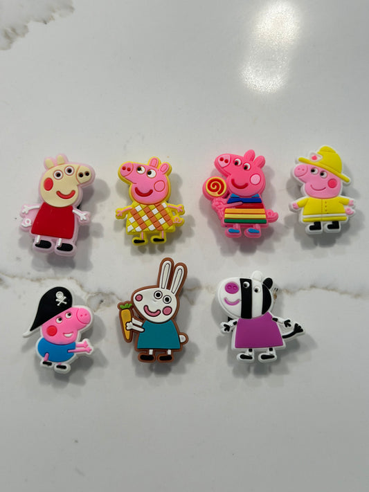 Peppa Pig Croc Charms