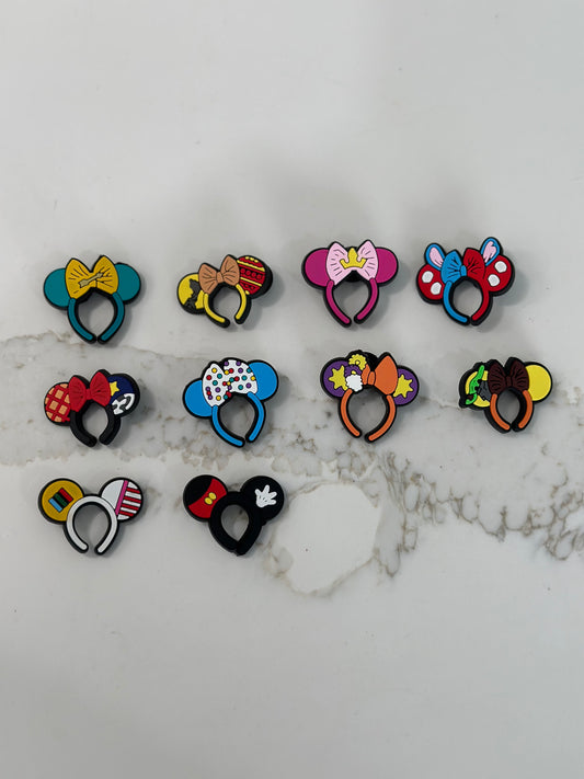 Mouse Ears Headbands Croc Charms - Slime Dreams By Hailey