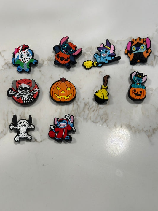 Lilo & Stitch Halloween Croc Charms