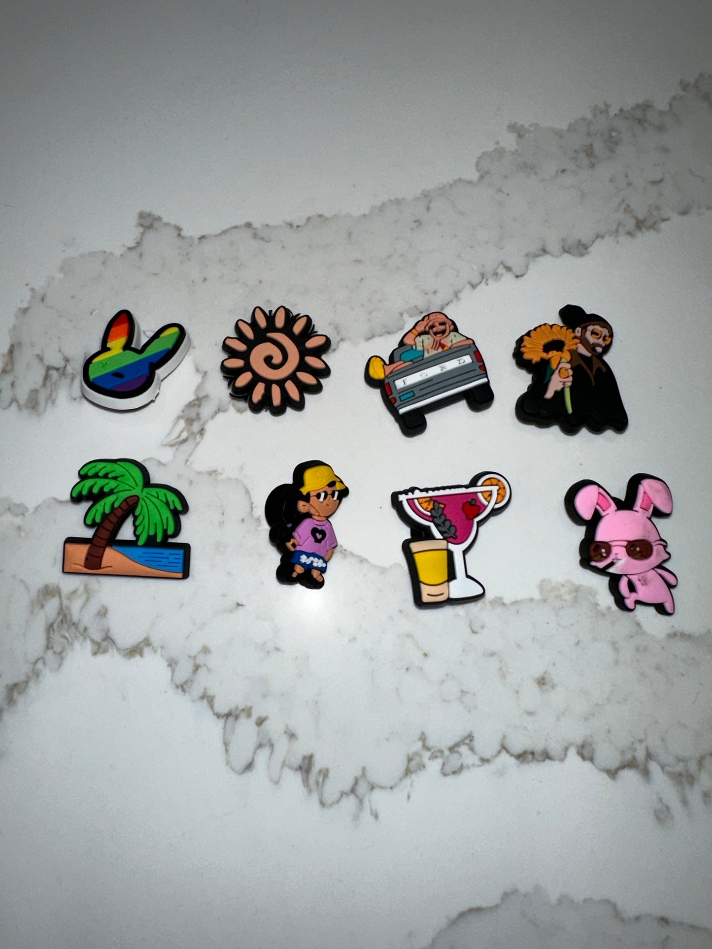 Bad Bunny Croc Charms