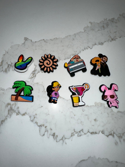 Bad Bunny Croc Charms