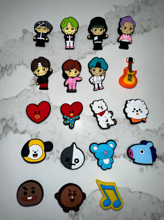 BTS Croc Charms